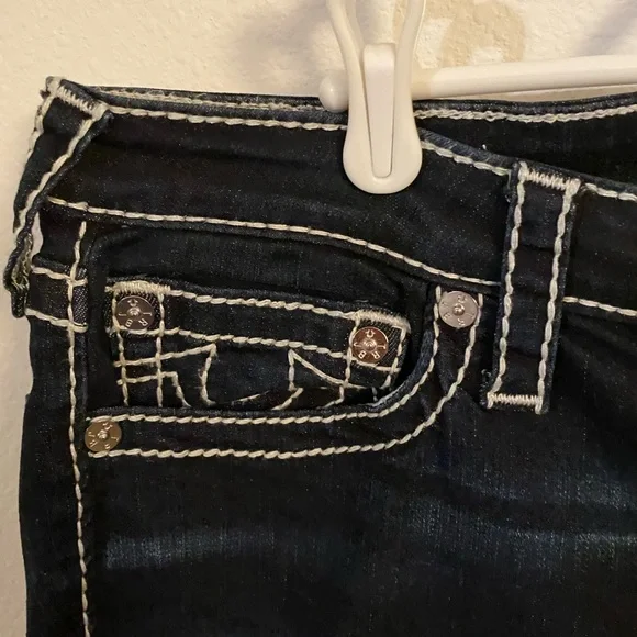 True Religion Black Skinny Jeans - Picture 2 of 4